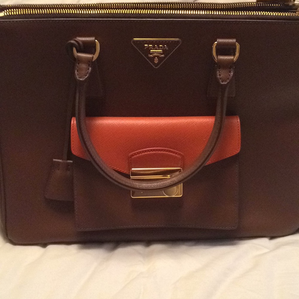 Prada Saffiano Lux Handbag